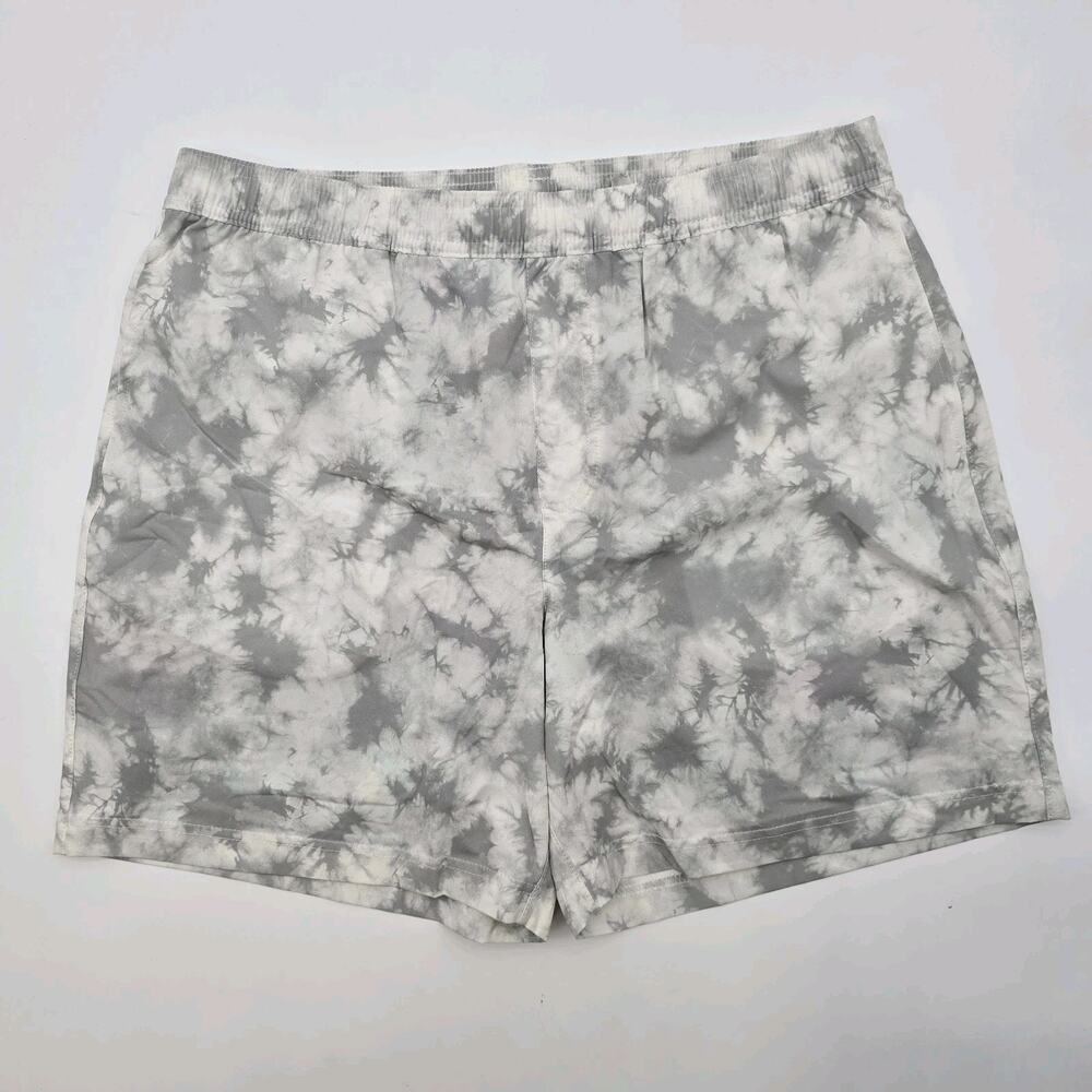 Chubbies Shorts Mens XL 5.5 Inch Gray Tie Dye Boxer Lined Athlounger 80s - Picture 2 of 15